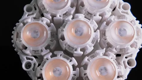 Grow light bulb, full spectrum grow lamp led. Energy saving plant lights fo.. Video stock 271096537
