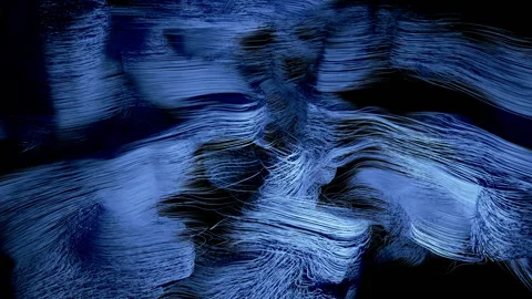 Growing abstract 3d lines, full hd Stock Footage 149527758