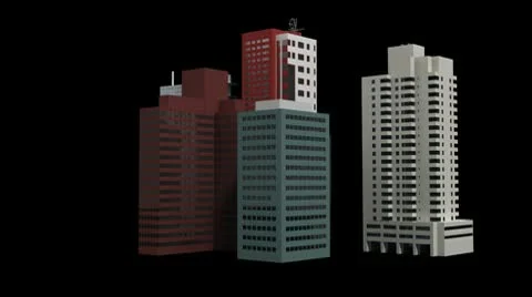 Growing And Changing City Vídeo Stock 9455425