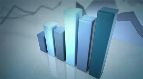 Growing and changing graphs Stock Footage 32985707