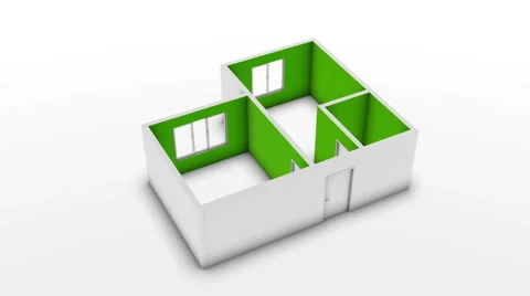 Growing apartment Stock Footage 1574697