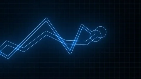 Growing Arrow Graph Chart Animation, Fut... | Stock Video | Pond5