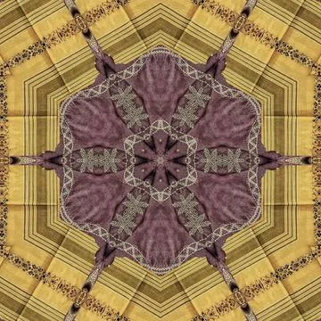 Growing awareness of using natural jute fiber as modified fashion element Illustrazione stock