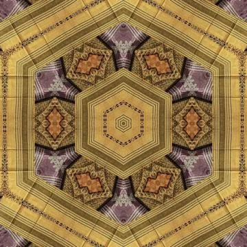 Growing awareness of using natural jute fiber as modified fashion element Illustrazione stock