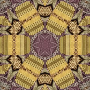 Growing awareness of using natural jute fiber as modified fashion element Illustrazione stock