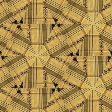 Growing awareness of using natural jute fiber as modified fashion element Illustrazione stock