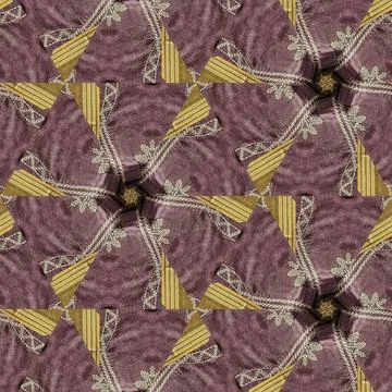 Growing awareness of using natural jute fiber as modified fashion element Illustrazione stock