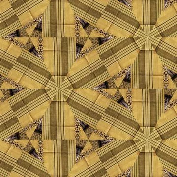 Growing awareness of using natural jute fiber as modified fashion element Illustrazione stock