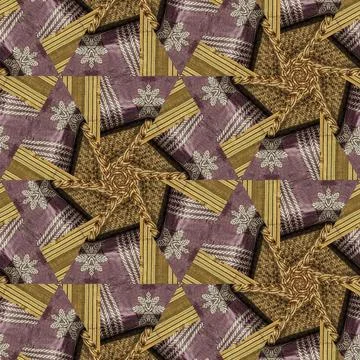 Growing awareness of using natural jute fiber as modified fashion element Illustrazione stock