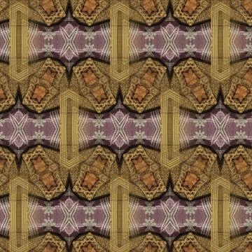Growing awareness of using natural jute fiber as modified fashion element Illustrazione stock