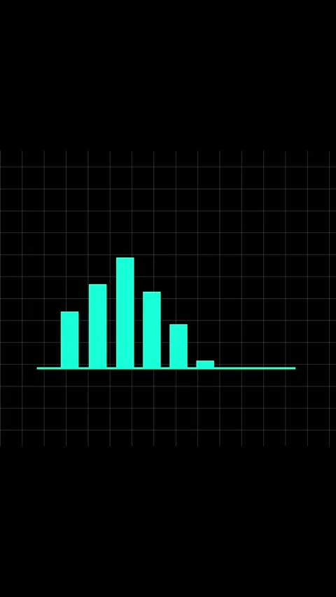 Growing bar chart animation showing upward trend, financial progress, data .. Vidéo 331727920