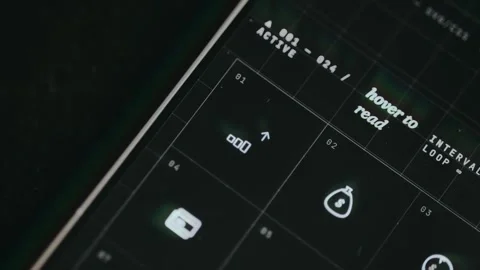 Growing bar chart dynamic icon for GROWTH Stock Footage 333839279