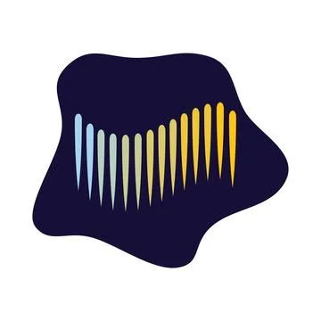 Growing bars chart representing increasing sales and business success 스톡 일러스트
