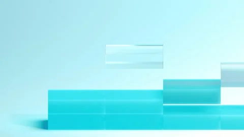 Growing blue graph chart. Growth and development concept. Stock Footage 153910928