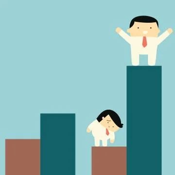 Growing business Stock Illustration