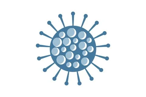 Growing cells or germs that multiply and spread Stock Illustration