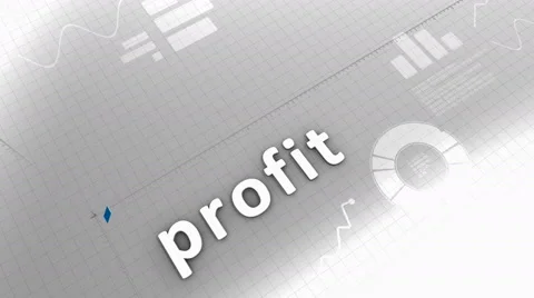 Growing chart animation, profit. Stock Footage 52364936