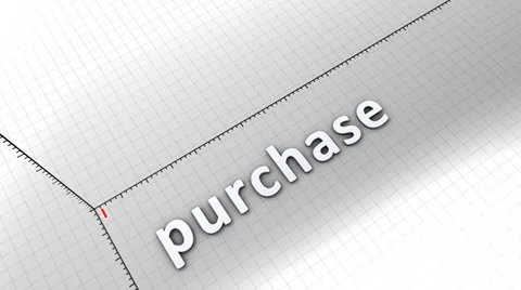 Growing chart graphic animation, Purchase. Vídeos de archivo 39366955