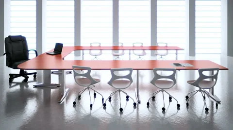 Growing conference hall Stock Footage 5198807