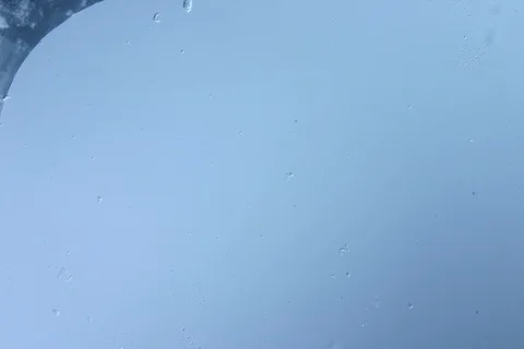 Growing crystal microscope nomarski interference contrast polarizer. Timelapse. Stock Footage 109201733