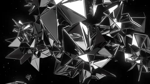 Growing crystals Stock Footage 255056170