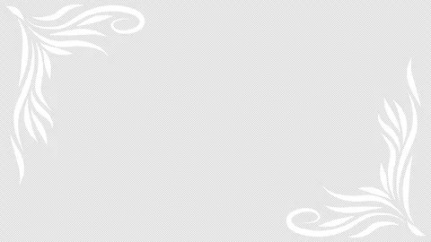 Growing floral corner border animation. Video clip with alpha channel. Stock Footage 313559812