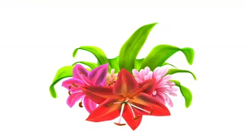 Growing flowers Stock-Footage 648707