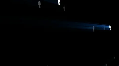 Growing friend network Stock Footage 10760880