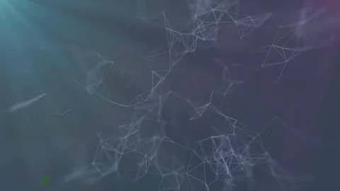 Growing global network and data connections. You can use it for a technology Stock Footage 80524684