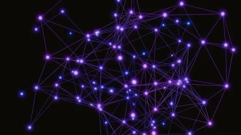 Growing Global Network Stock Footage 296901758