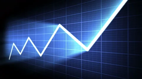 Growing glowing spline, perspective view Vídeos de archivo 56170912