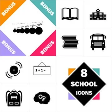 Growing graph computer symbol Stock Illustration