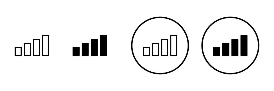 Growing graph icon vector. Chart sign and symbol. diagram icon Stock Illustration