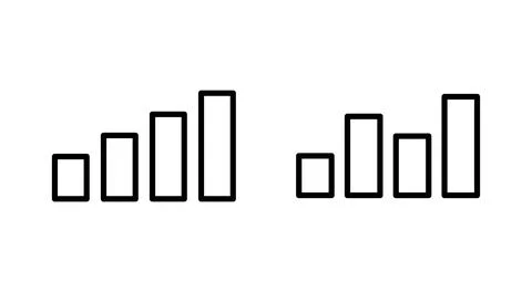 Growing graph icon vector. Chart sign and symbol. diagram icon Stock Illustration