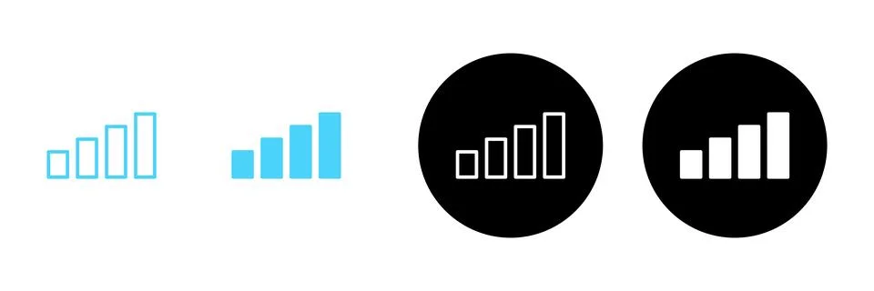 Growing graph icon vector. Chart sign and symbol. diagram icon Stockillustratie