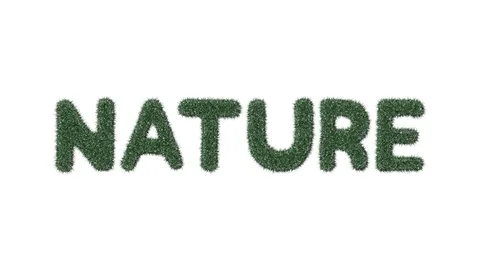 Growing Grass Nature Text Video stock 101447787