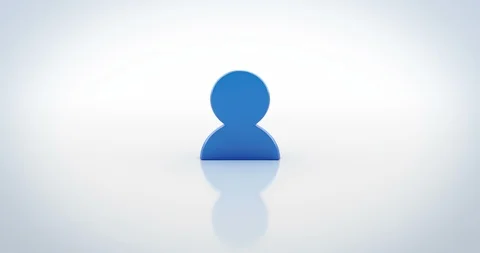 Growing group of users with alpha channel Stock Footage 100580859