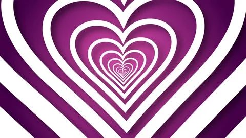 Growing heart looping background Stock Footage 130039130