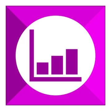 Growing histogram Stock-Illustration