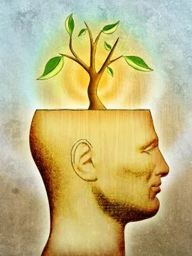 Growing idea Stock Illustration