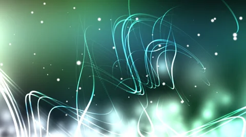 Growing lines on a green background Stock-Footage 33849607