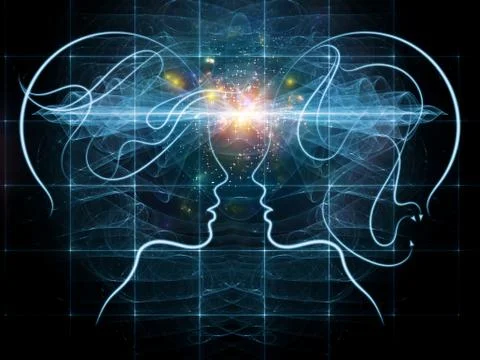 The Growing Mind Stock Illustration