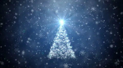 Growing New Year tree 4K Stock Footage 54831282