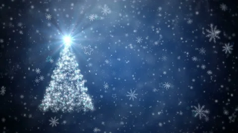 Growing New Year tree 4K Stock Footage 54831283