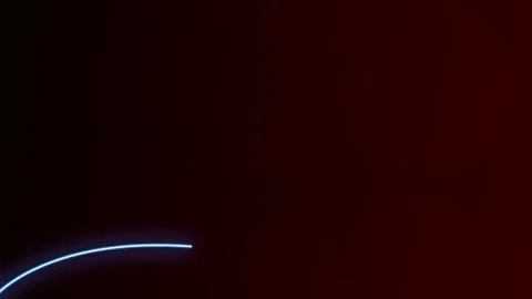 Growing New Year tree with falling snowflakes and stars Stock Footage 79844151