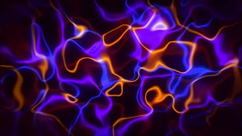 Growing organic pentagons is flowing endless and seamless background Stock Footage 155608997