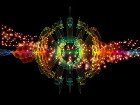 The Growing Oscillation Stock Illustration
