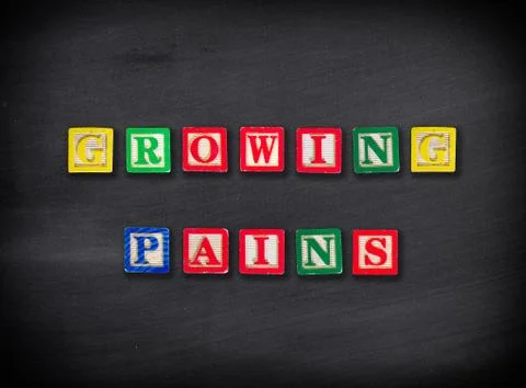 Growing pains Stock Photos