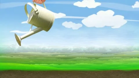 Growing seeds 스톡 동영상 10739114