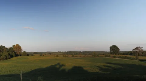Growing Shadows of Evening Time Lapse Video stock 56249316